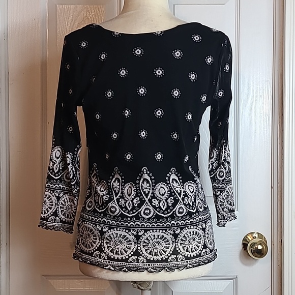 Axcess Mesh Blouse - Picture 5 of 11